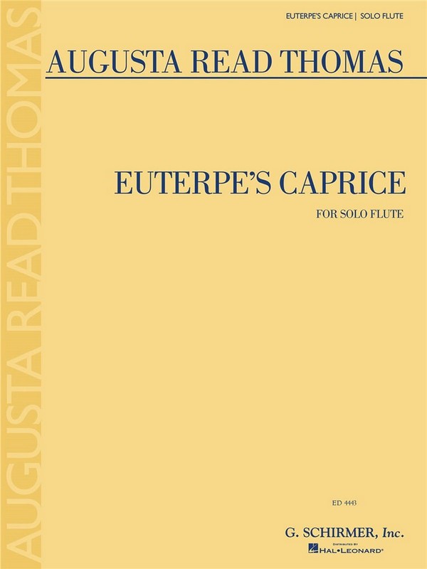 Augusta Read Thomas, Euterpe's Caprice&nbsp;&nbsp;Flute&nbsp;&nbsp;Buch