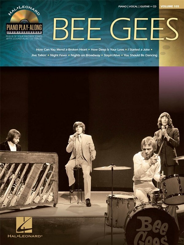 Bee Gees (+CD)&nbsp;&nbsp;for piano/vocal/guitar&nbsp;&nbsp;