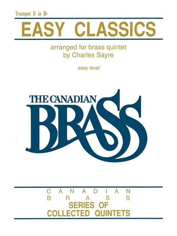 Canadian Brass - Easy Classics  Trumpet  Buch