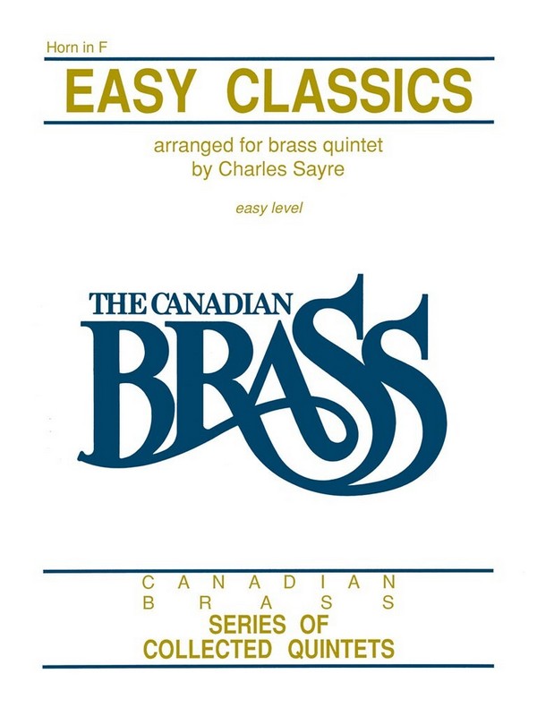 Canadian Brass - Easy Classics  Horn  Buch