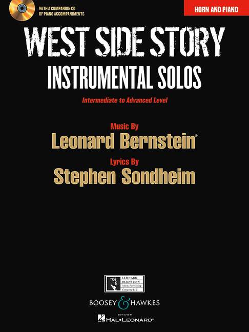 West Side Story - Instrumental Solos (+CD)&nbsp;&nbsp;for horn and piano&nbsp;&nbsp;