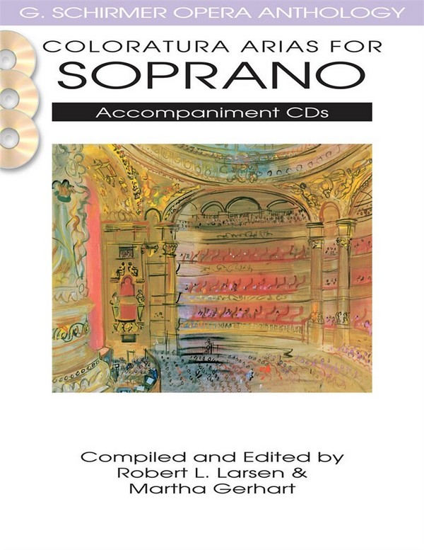 Coloratura Arias For Soprano - 2 Accompaniment Cds&nbsp;&nbsp;Soprano Voice&nbsp;&nbsp;2 CDs