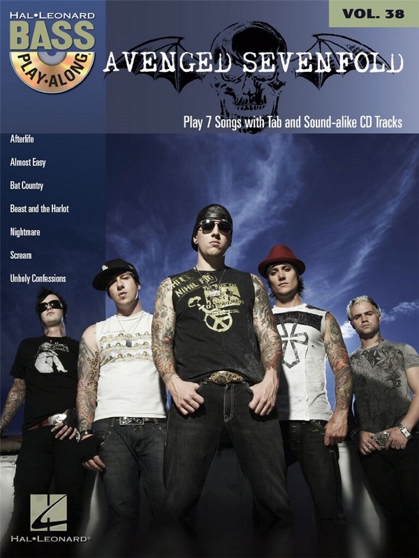 Avenged Sevenfold&nbsp;&nbsp;Bass Guitar&nbsp;&nbsp;Buch + CD