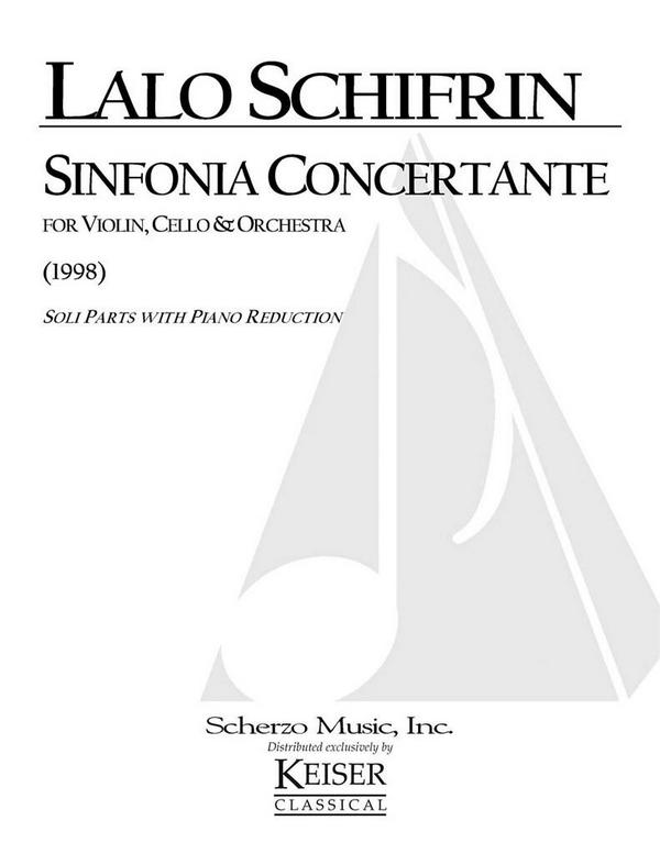 Lalo Schifrin, Sinfonia Concertante&nbsp;&nbsp;Cello und Klavier&nbsp;&nbsp;Buch