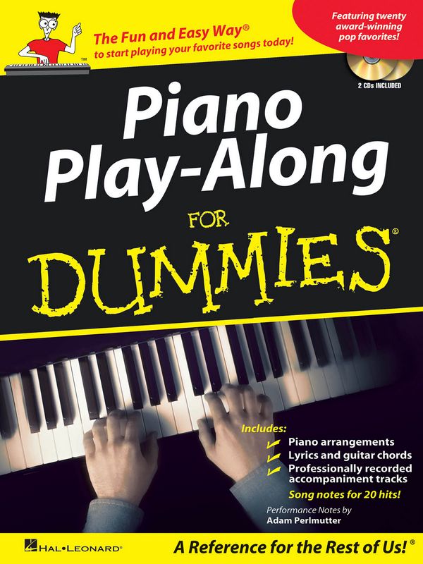 Piano Playalong for Dummies (+2 CD's):&nbsp;&nbsp;for piano (vocal/guitar)&nbsp;&nbsp;