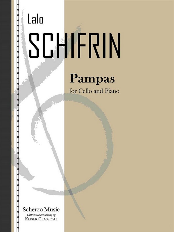 Lalo Schifrin, Pampas&nbsp;&nbsp;Cello und Klavier&nbsp;&nbsp;Buch