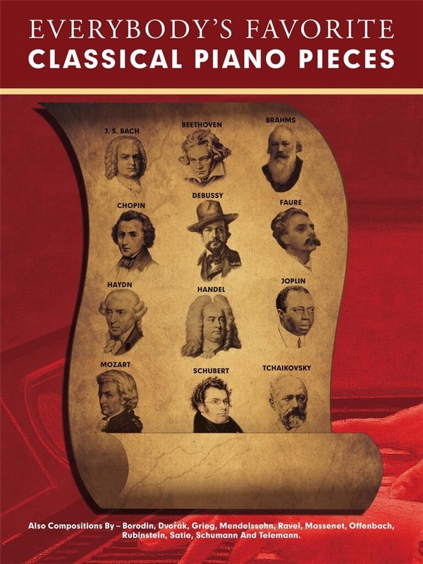 Everybody's Favorite Classical Piano Pieces&nbsp;&nbsp;for piano&nbsp;&nbsp; 