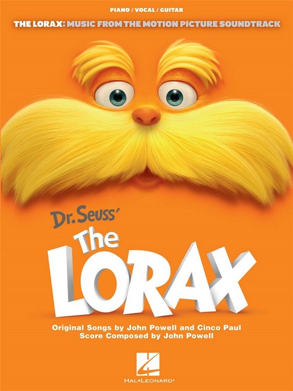 The Lorax  songbook piano/vocal/guitar  