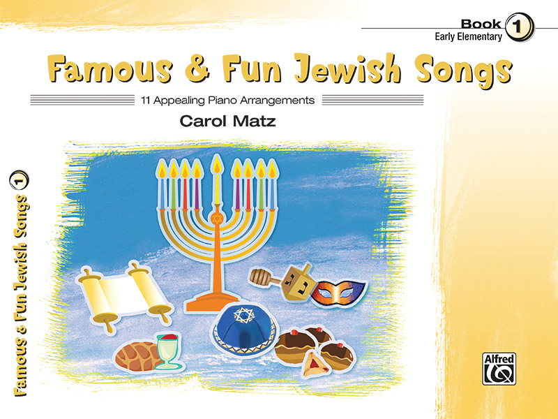  Famous & Fun Jewish Songs Vol.1  for piano  