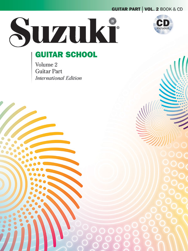 Suzuki Guitar School vol.2 (+CD)  guitar part  revised ediiton 2015