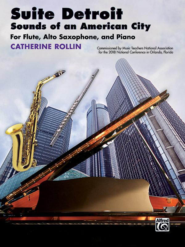 ALF46271 Suite Detroit  for flute, alto saxophone and piano  parts