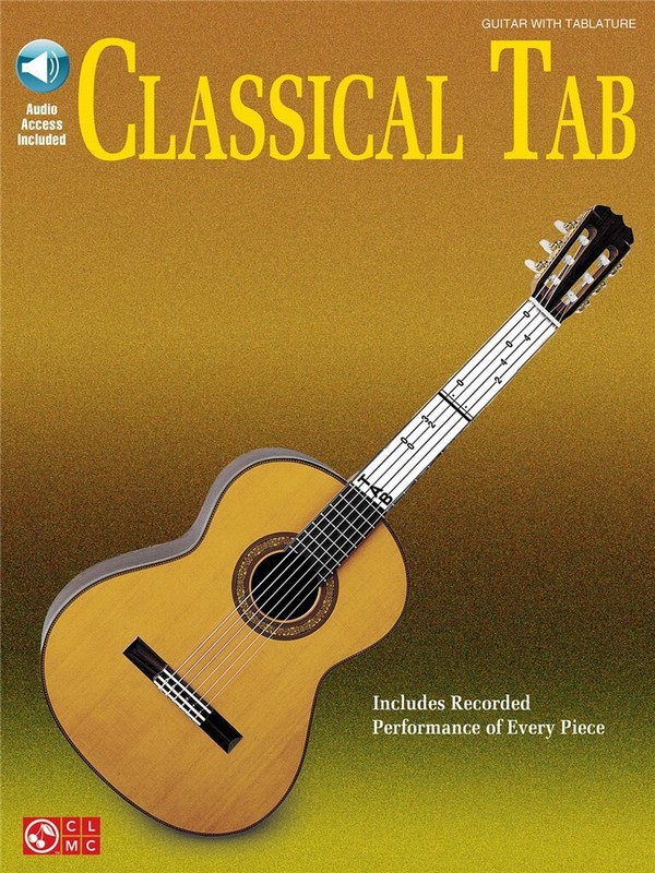 Classical Tab  Gitarre  Buch + Online-Audio