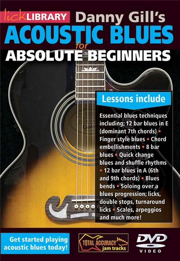 Acoustic Blues for Absolute Beginners  Gitarre  DVD