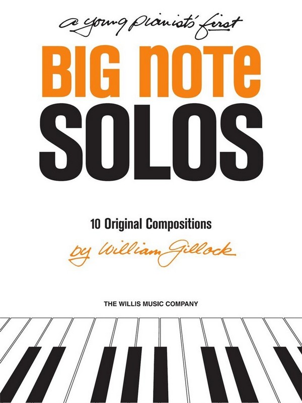 A Young Pianists' First Big Note Solos  for piano  