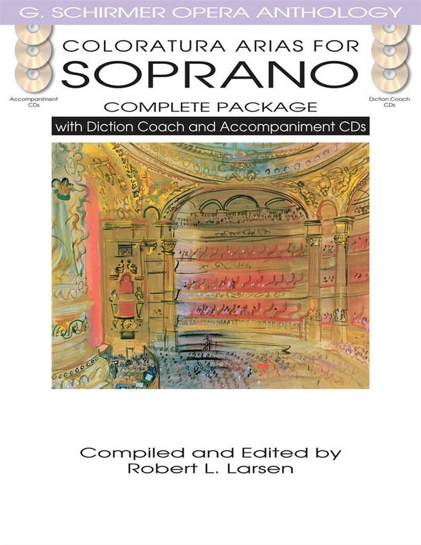 Coloratura Arias For Soprano - Complete Package&nbsp;&nbsp;Soprano Voice and Piano&nbsp;&nbsp;Buch + 6 CDs