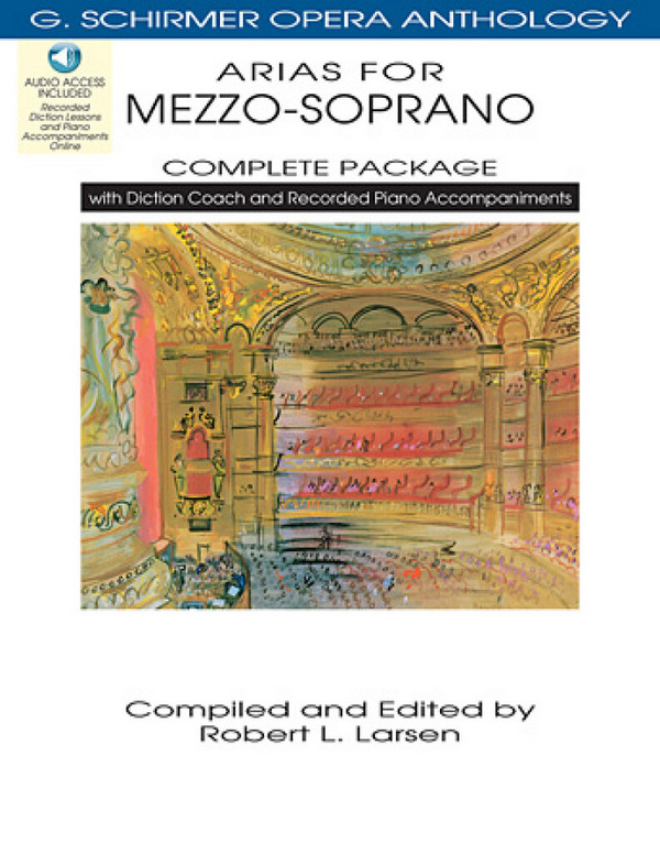 Arias For Mezzo-Soprano (+Online-Audio)&nbsp;&nbsp;for mezzo-soprano and piano&nbsp;&nbsp; 