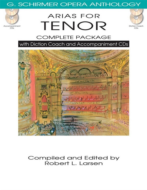 Diction Coach - Arias for Tenor (+4 CD's)&nbsp;&nbsp;for tenor and piano&nbsp;&nbsp;