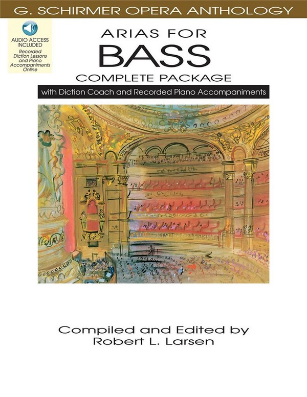 Arias For Bass - Complete Package  Bass Voice  Buch + Online-Audio