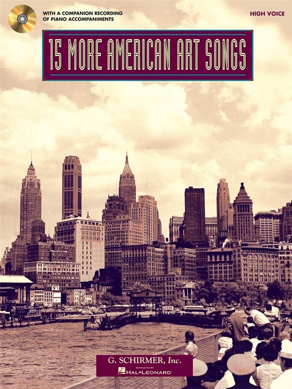 15 More American Art Songs: High Voice  High Voice  Buch + CD