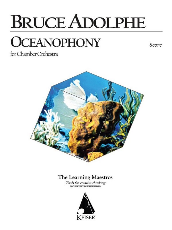 Bruce Adolphe, Oceanophony for Chamber Orchestra&nbsp;&nbsp;Orchestra&nbsp;&nbsp;Partitur