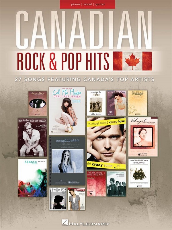 Canadian Rock & Pop Hits&nbsp;&nbsp;Piano, Vocal and Guitar&nbsp;&nbsp;Buch