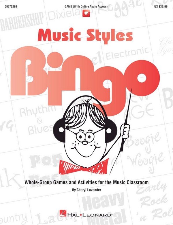 Cheryl Lavender, Music Styles Bingo&nbsp;&nbsp;Game&nbsp;&nbsp;Buch + CD