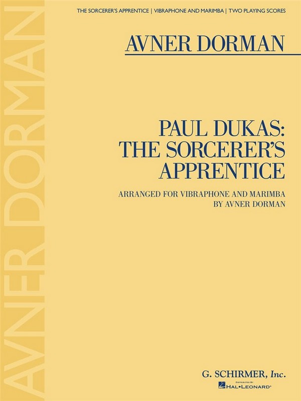 Paul Dukas, Paul Dukas: The Sorcerer's Apprentice&nbsp;&nbsp;Marimba and Vibraphone&nbsp;&nbsp;Buch