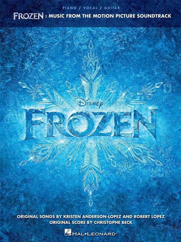 Frozen (Die Eiskönigin - Völlig unverfroren):  songbook piano/vocal/guitar  