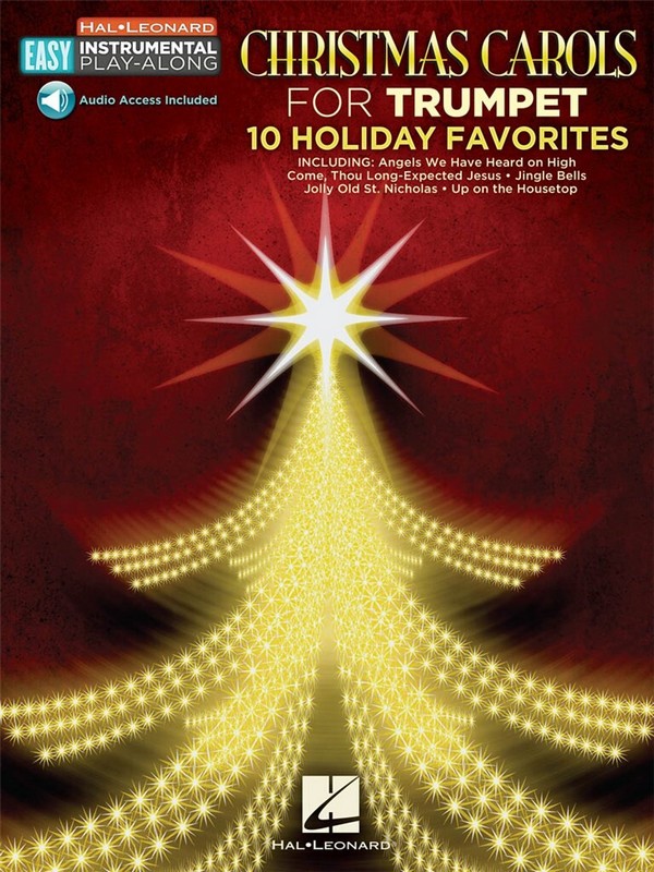 Christmas Carols - 10 Holiday Favorites (+Online-Audio)&nbsp;&nbsp;for trumpet&nbsp;&nbsp; 