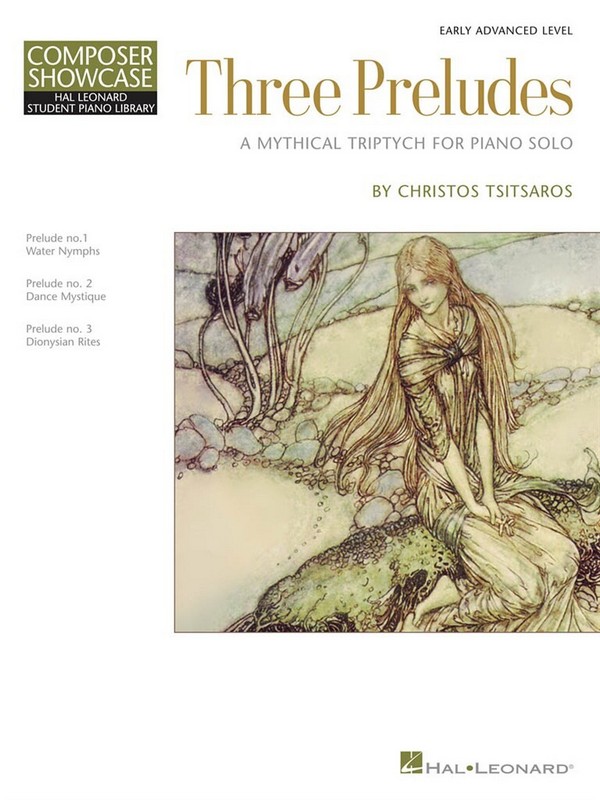 Christos Tsitsaros, Three Preludes&nbsp;&nbsp;Klavier&nbsp;&nbsp;Buch