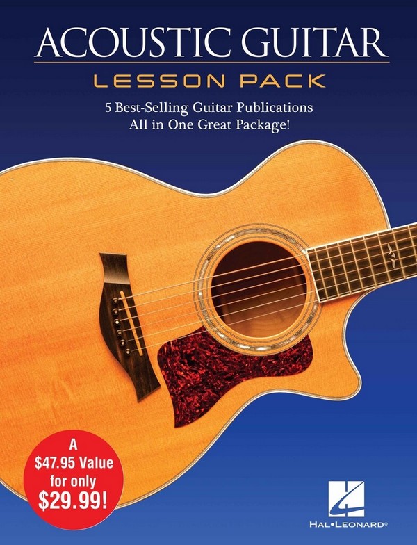 Acoustic Guitar Lesson Pack&nbsp;&nbsp;Gitarre&nbsp;&nbsp;Buch + DVD