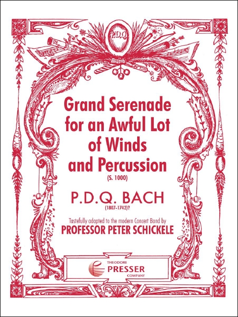 Grand Serenade for An Awful Lot Of Winds and Percussio&nbsp;&nbsp;for concert band&nbsp;&nbsp;score and parts