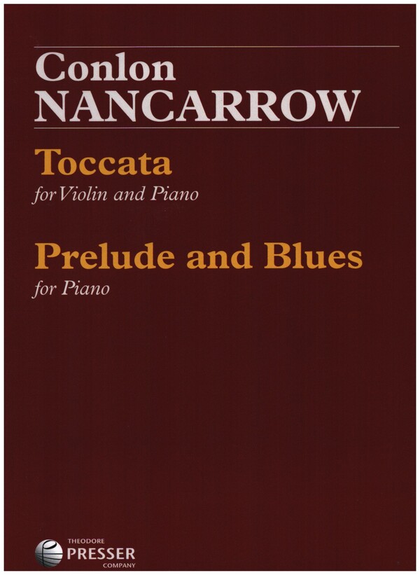 Toccata, Prelude and Blues&nbsp;&nbsp;for violin and piano&nbsp;&nbsp;