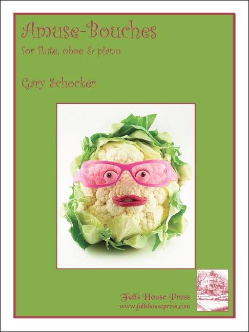 Amuse-Bouches  for flute, oboe and piano  score and parts