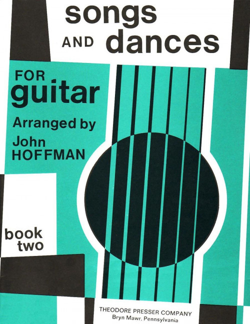 J Van Den Hove, Various Songs and Dances, Book Two&nbsp;&nbsp;Gitarre&nbsp;&nbsp;Solostimme