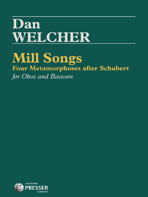 Dan Welcher Mill Songs&nbsp;&nbsp;Oboe und Fagott&nbsp;&nbsp;Stimmensatz