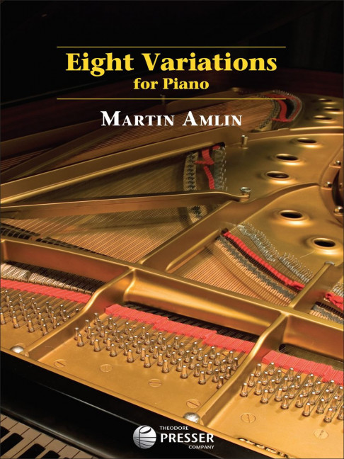 Martin Amlin Eight Variations&nbsp;&nbsp;Klavier&nbsp;&nbsp;Spielpartitur