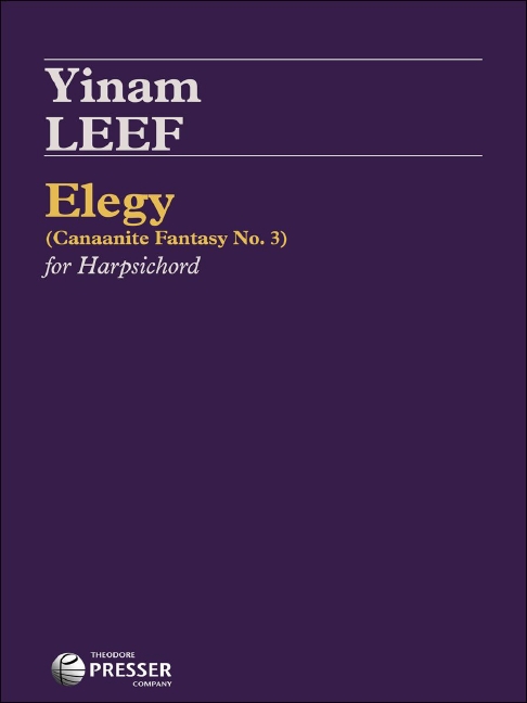 140-40697 Elegy  for harpsichord  