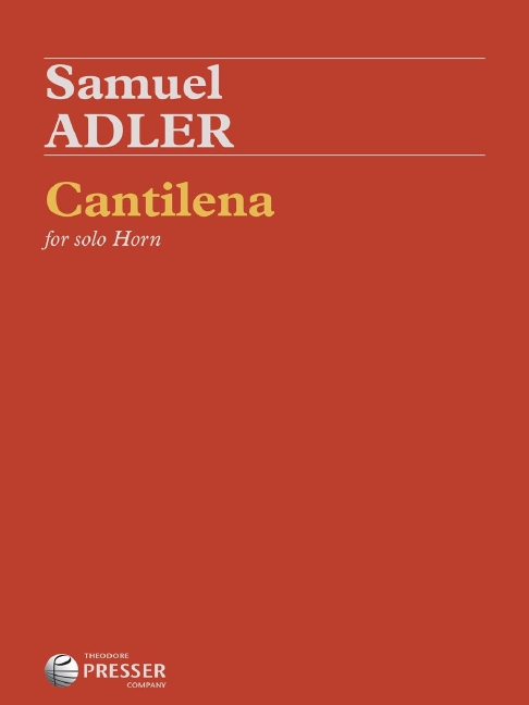 Cantilena  for solo horn  