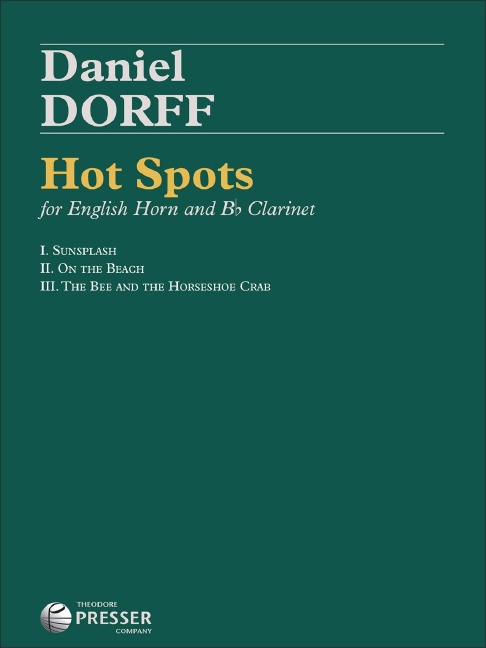 Daniel Dorff Hot Spots&nbsp;&nbsp;Englischhorn und Klarinette&nbsp;&nbsp;Aufführungsmaterial