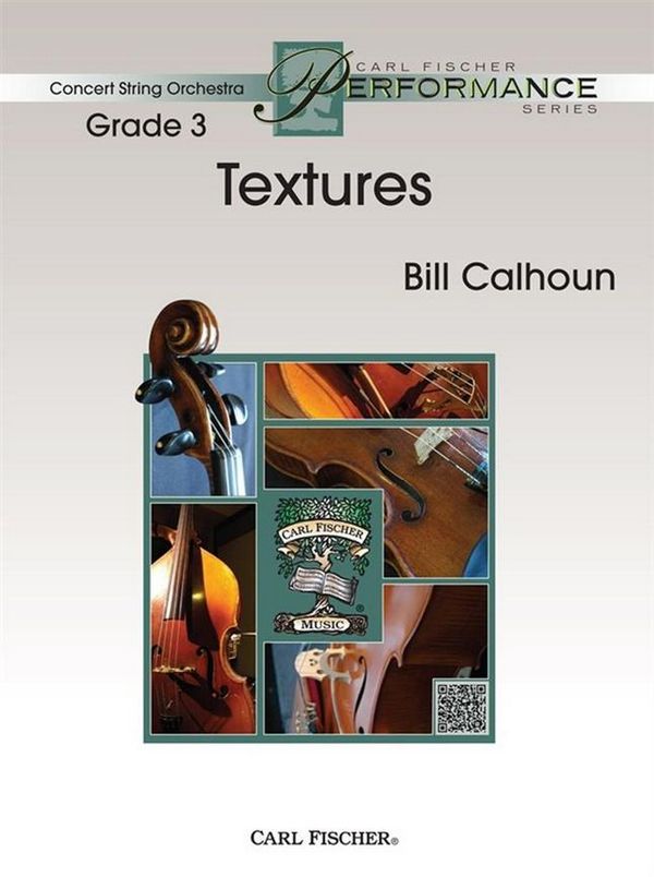 Bill Calhoun Textures&nbsp;&nbsp;Streichorchester&nbsp;&nbsp;Partitur und Stimmen