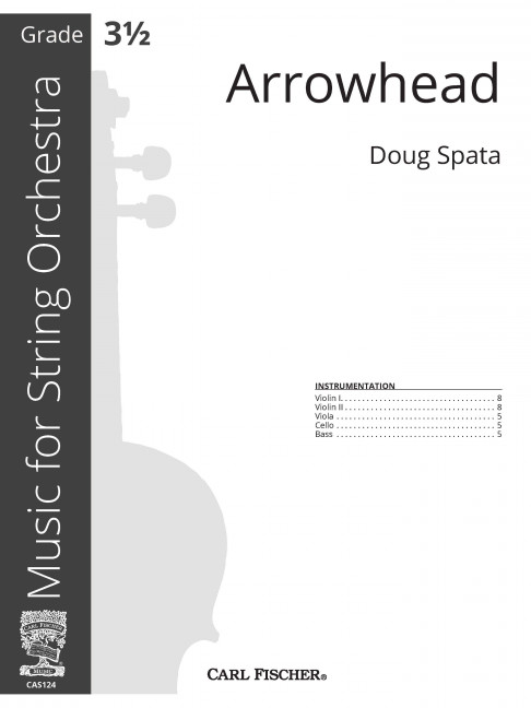Doug Spata Arrowhead&nbsp;&nbsp;Streichorchester&nbsp;&nbsp;Partitur