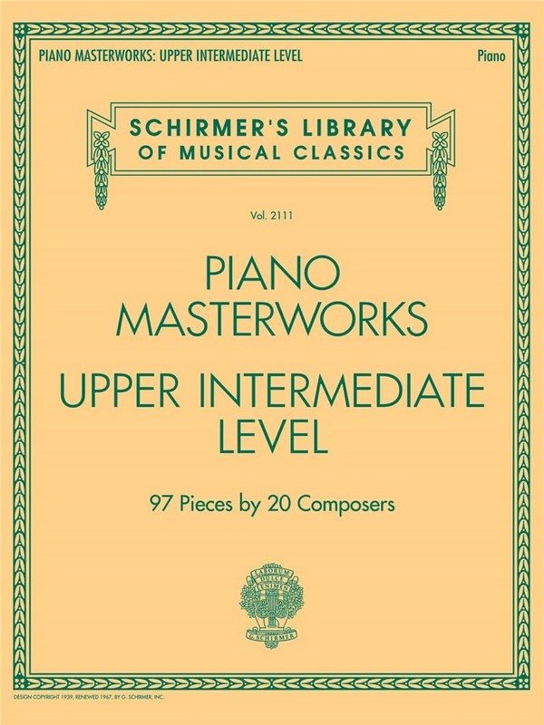 HL50600035 Piano Masterworks - intermediate Level&nbsp;&nbsp;&nbsp;&nbsp;