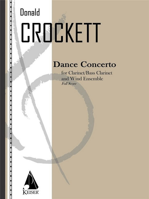 Dance Concerto&nbsp;&nbsp;Clarinet and Wind Ensemble&nbsp;&nbsp;Partitur + Stimmen