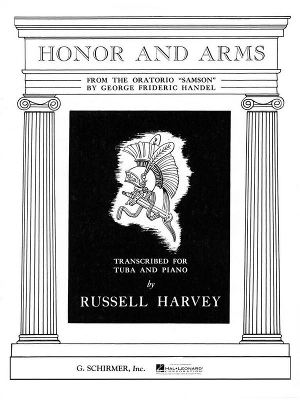Georg Friedrich Händel, Honour And Arms&nbsp;&nbsp;Tuba und Klavier&nbsp;&nbsp;Buch