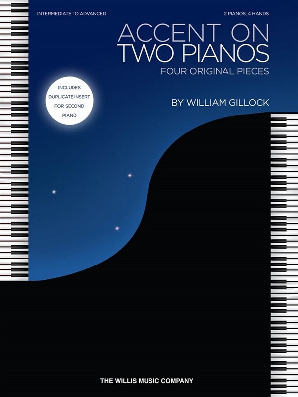 Accent On Two Pianos  for 2 pianos for 4 hands  2 scores