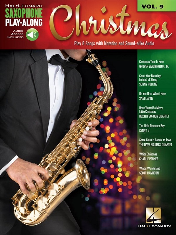 Christmas (+Online Audio)&nbsp;&nbsp;for saxophone&nbsp;&nbsp;Saxophone Play-Along vol.9