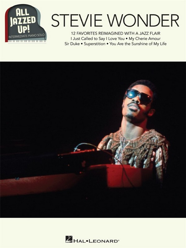 All jazzed up - Stevie Wonder:  for piano solo  
