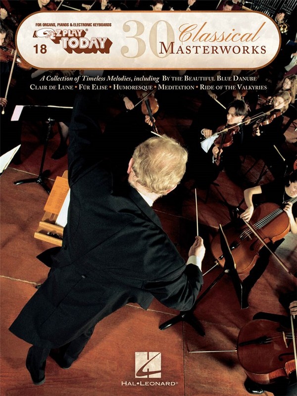 30 Classical Masterworks&nbsp;&nbsp;Piano or Keyboard&nbsp;&nbsp;Buch