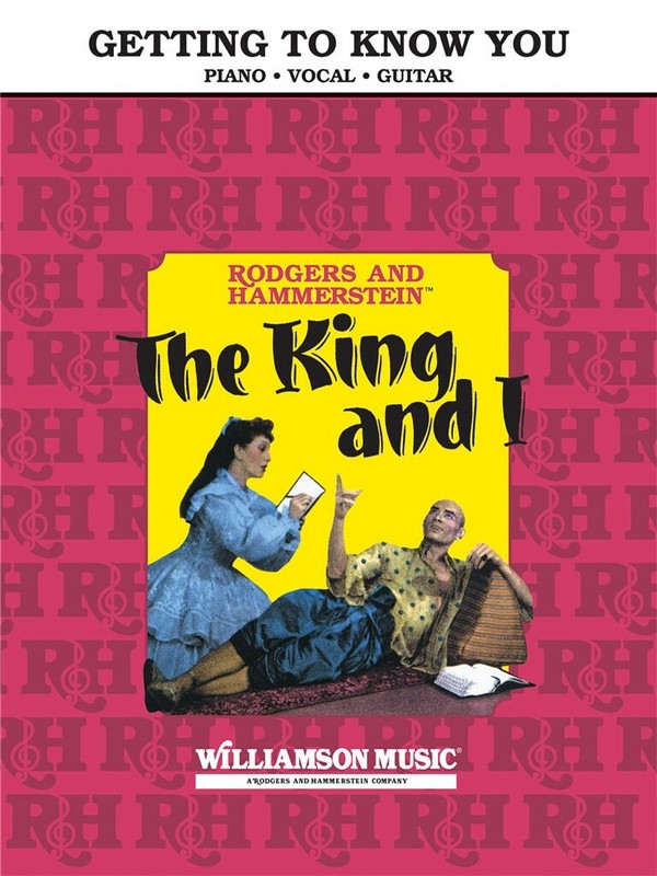 Getting to Know You From The King and I  Piano, Vocal and Guitar  Buch